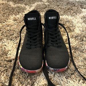 NOBULL black high top sneakers